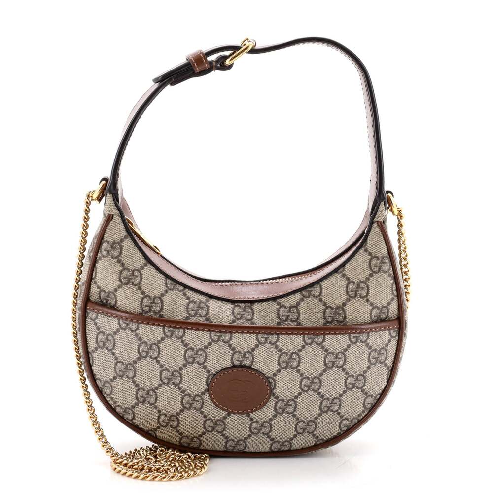 Gucci Interlocking G Patch Half Moon #349659G14B